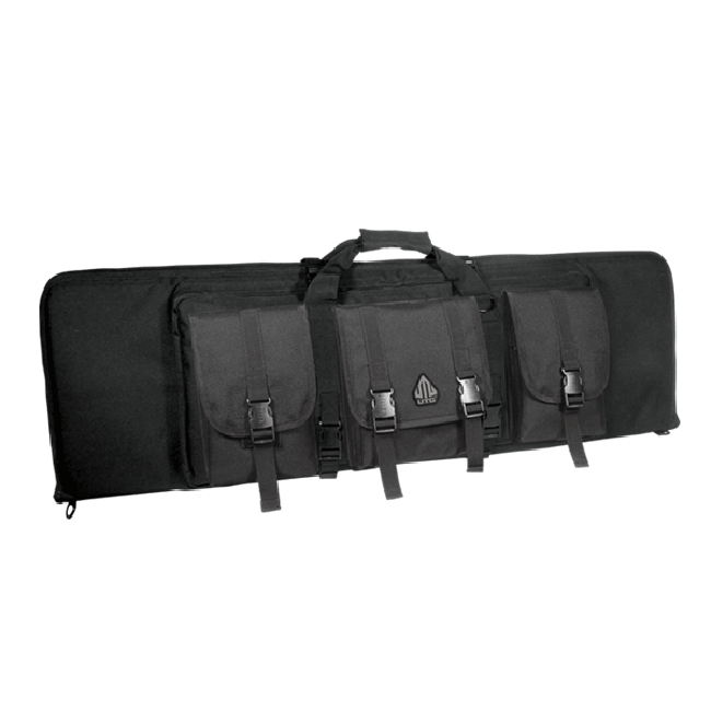 UTG 42inch RC Combat Operation Web Gun Case Black Closed Png Al