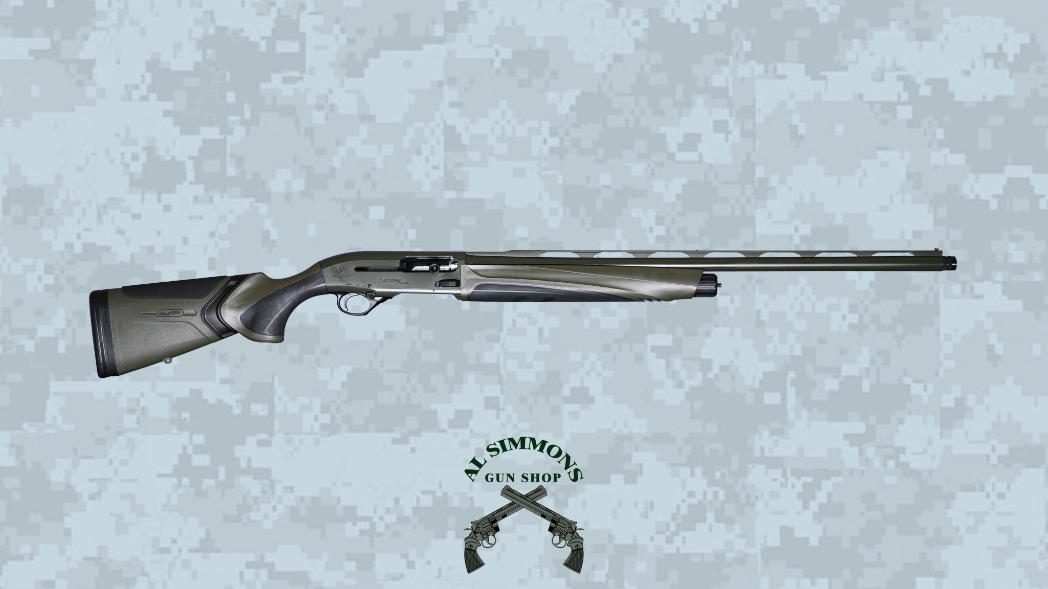 Beretta a400 xtreme plus od green aquatech 12ga 12436n al simmons