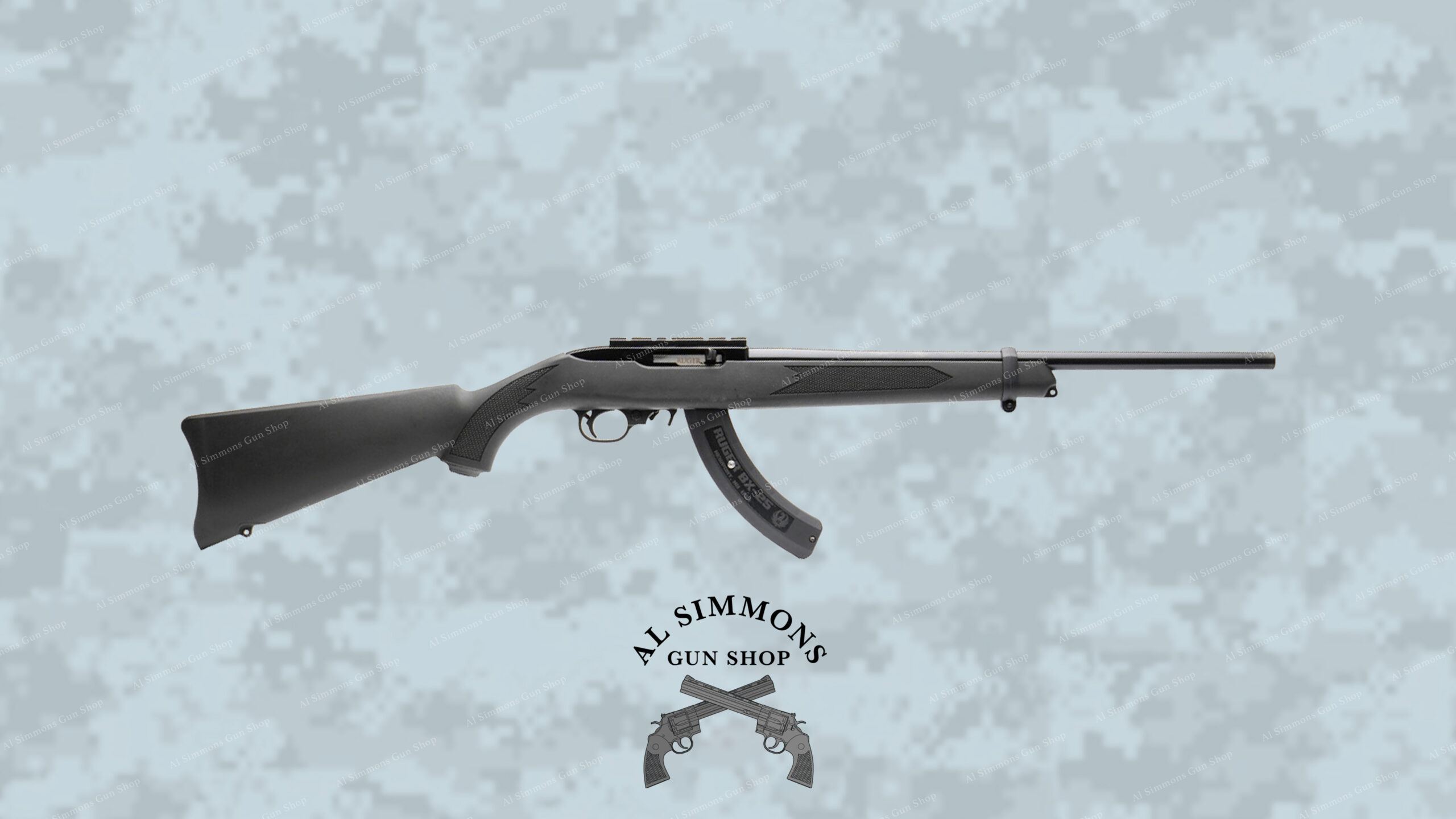 Ruger 10/22 Carbine .22LR w/ 2xBX-25 Magazines (14204N) – Al